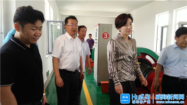 威海党史史志网 威海要闻 杨丽督导调研水库防汛及国家公共文化服务